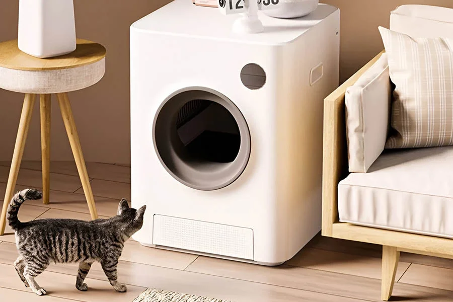 automatic cat litter box